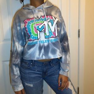 MTV Cropped Hoodie